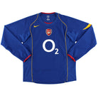 2004-06 Arsenal Away Shirt L/S L Football Shirt
