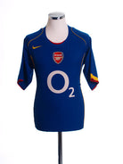2004-06 Arsenal Away Shirt L Football Shirt