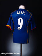 2004-06 Arsenal Away Shirt Reyes #9 XXL Football Shirt