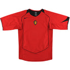 2004-06 Belgium Nike Home Shirt S Football Shirt