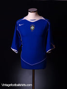 2004-06 Brazil Away Shirt XL Football Shirt