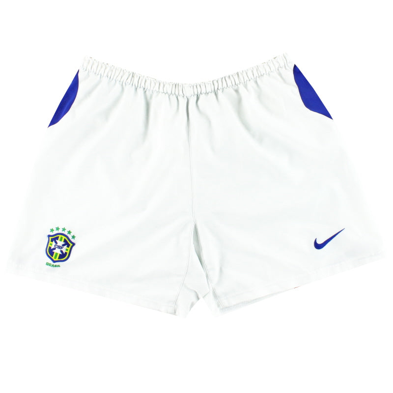 2004-06 Brazil Nike Away Shorts M Football Shorts