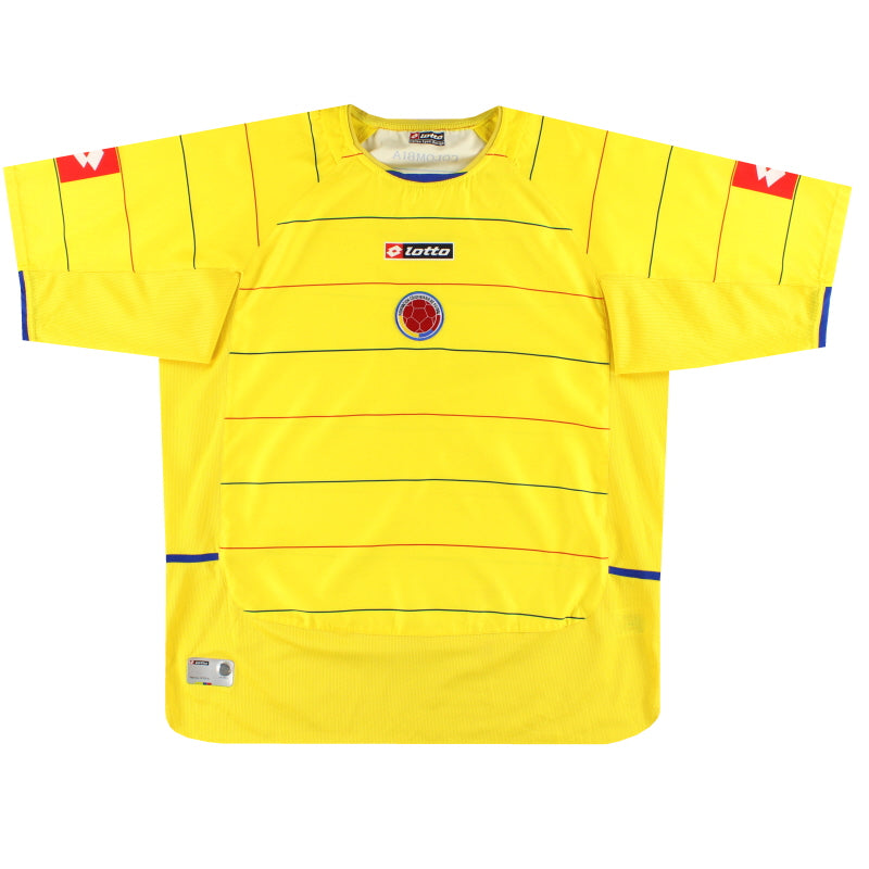 2004-06 Colombia Lotto Home Shirt XXL Football Shirt