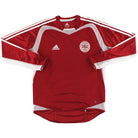 2004-06 Denmark adidas Home Shirt L/S M Football Shirt