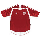 2004-06 Denmark adidas Home Shirt S Football Shirt