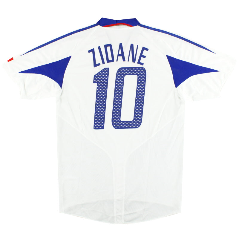 2004-06 France Away Shirt Zidane #10 *w/tags* M 641756 | Vintage