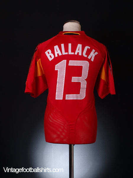 2004-06 Germany Third Shirt Ballack #13 L Football Shirt