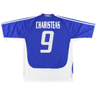 2004-06 Greece adidas Home Shirt Charisteas #9 XL Football Shirt