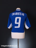 2004-06 Greece Home Shirt Charisteas #9 XL Football Shirt