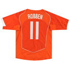 2004-06 Holland Nike Home Shirt Robben #11 M Football Shirt