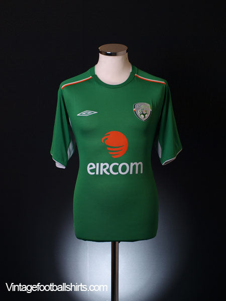 2004-06 Ireland Home Shirt M Football Shirt