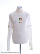 2004-06 Italy Away Shirt L/S XXL Football Shirt