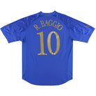 2004-06 Italy Puma Home Shirt R.Baggio #10 XL Football Shirt