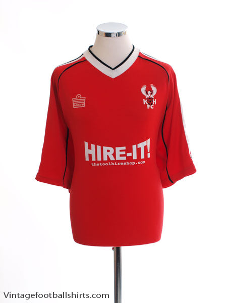 2004-06 Kidderminster Harriers Admiral Home Shirt XL Football Shirt