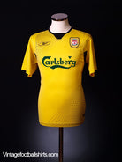 2004-06 Liverpool Away Shirt L Football Shirt