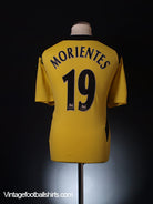 2004-06 Liverpool Away Shirt Morientes #19 L Football Shirt