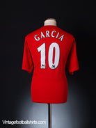 2004-06 Liverpool Home Shirt Garcia #10 L Football Shirt