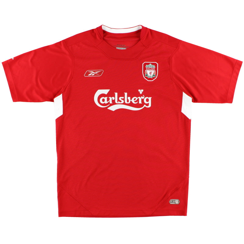 2004-06 Liverpool Reebok Home Shirt S Football Shirt
