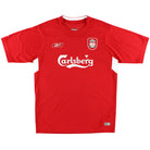 2004-06 Liverpool Reebok Home Shirt L Football Shirt