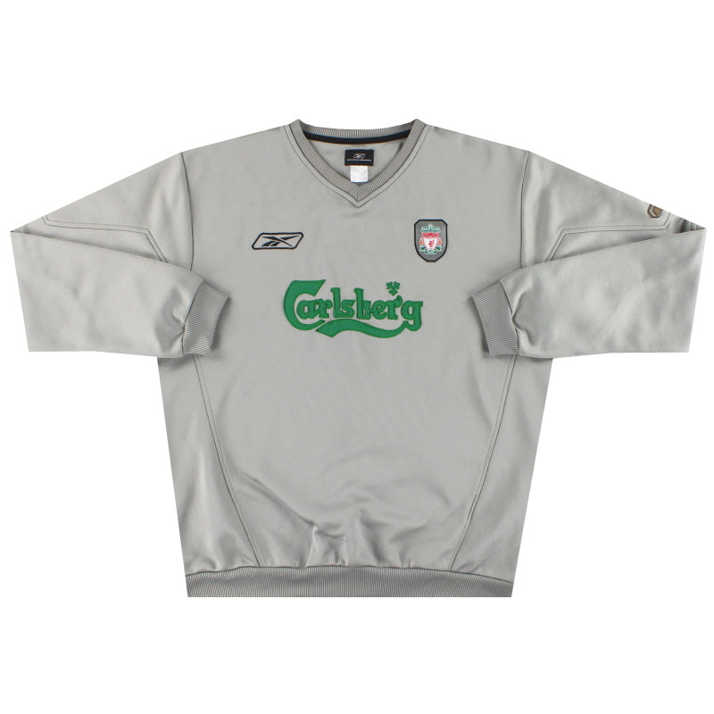 2004-06 Liverpool Reebok Sweatshirt L Sweatshirt