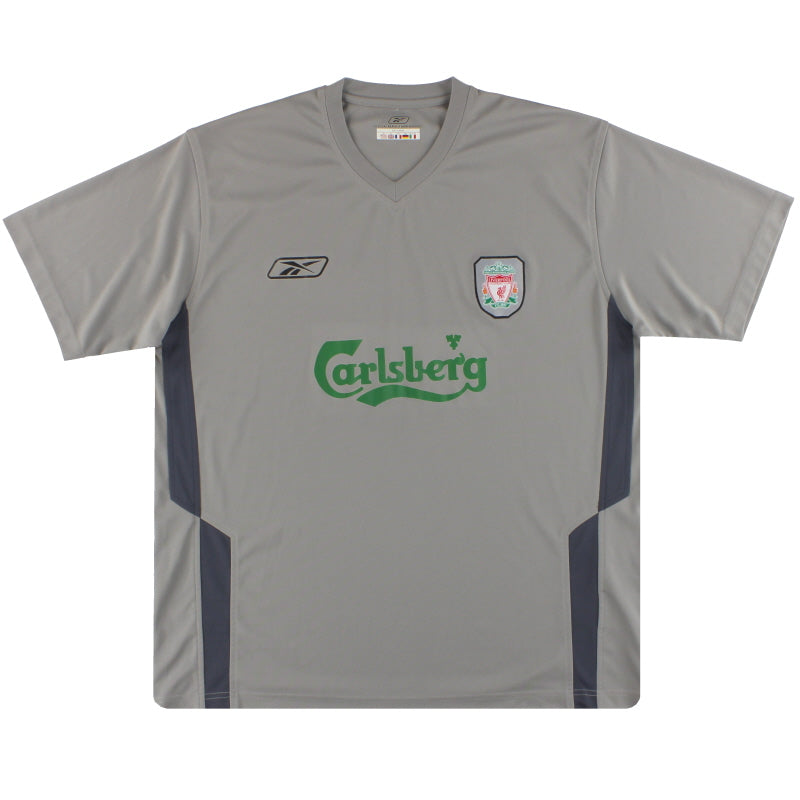 2004-06 Liverpool Reebok Training Top *Mint* XL Football Shirt