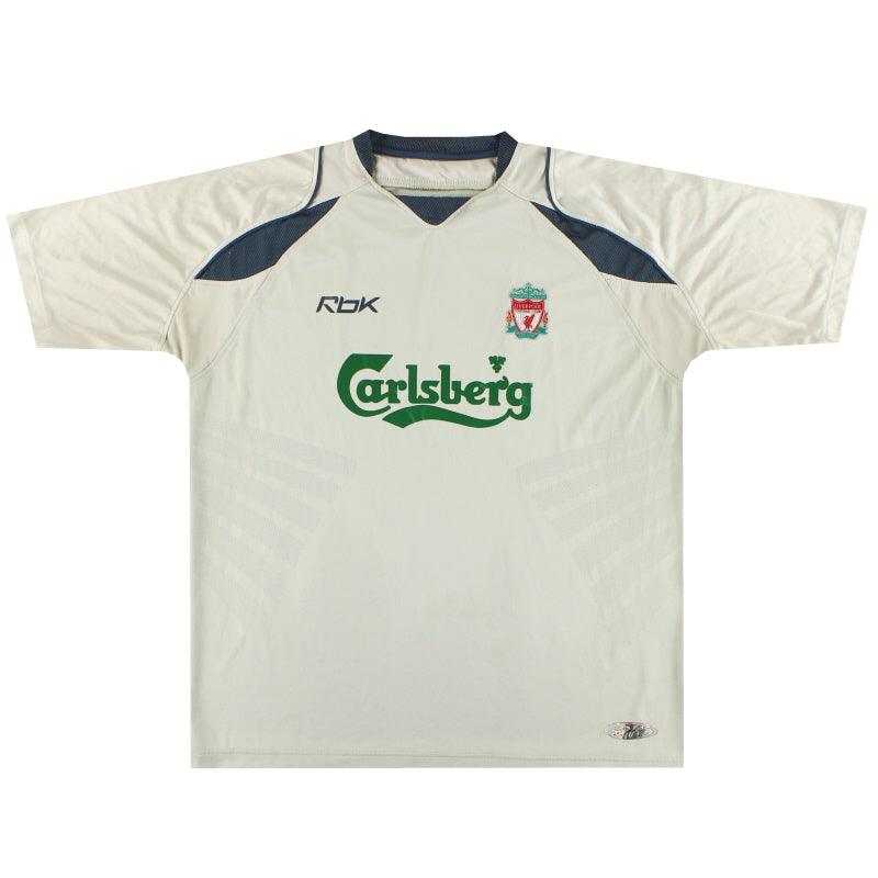 2004-06 Liverpool Reebok Training Top *Mint* L Football Shirt