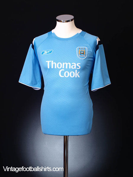 2004-06 Manchester City Home Shirt Wright-Phillips #29 L | Vintage