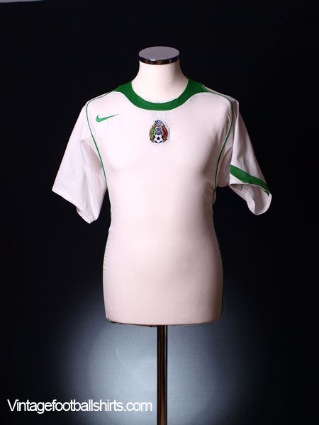 2004-06 Mexico Away Shirt L Football Shirt