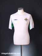 2004-06 Northern Ireland Away Shirt L Football Shirt