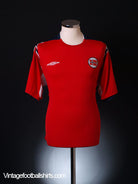 2004-06 Norway Home Shirt XL Football Shirt