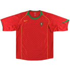 2004-06 Portugal Nike Home Shirt L Football Shirt
