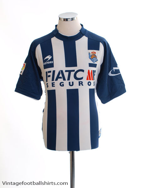 2004-06 Real Sociedad Home Shirt M Football Shirt