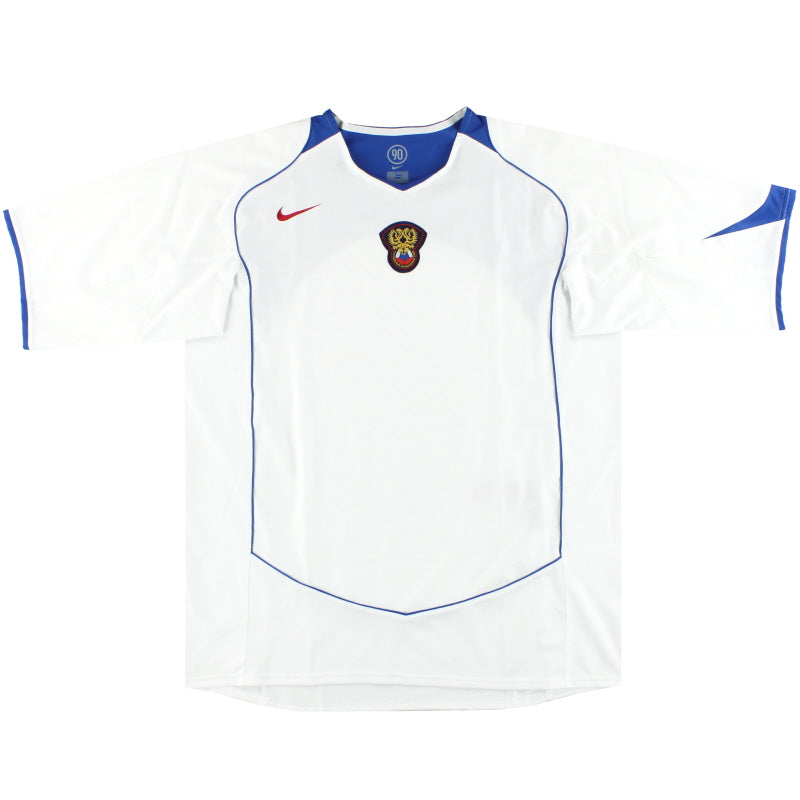 2004-06 Russia Nike Home Shirt M 193664 | Vintage Football Shirts
