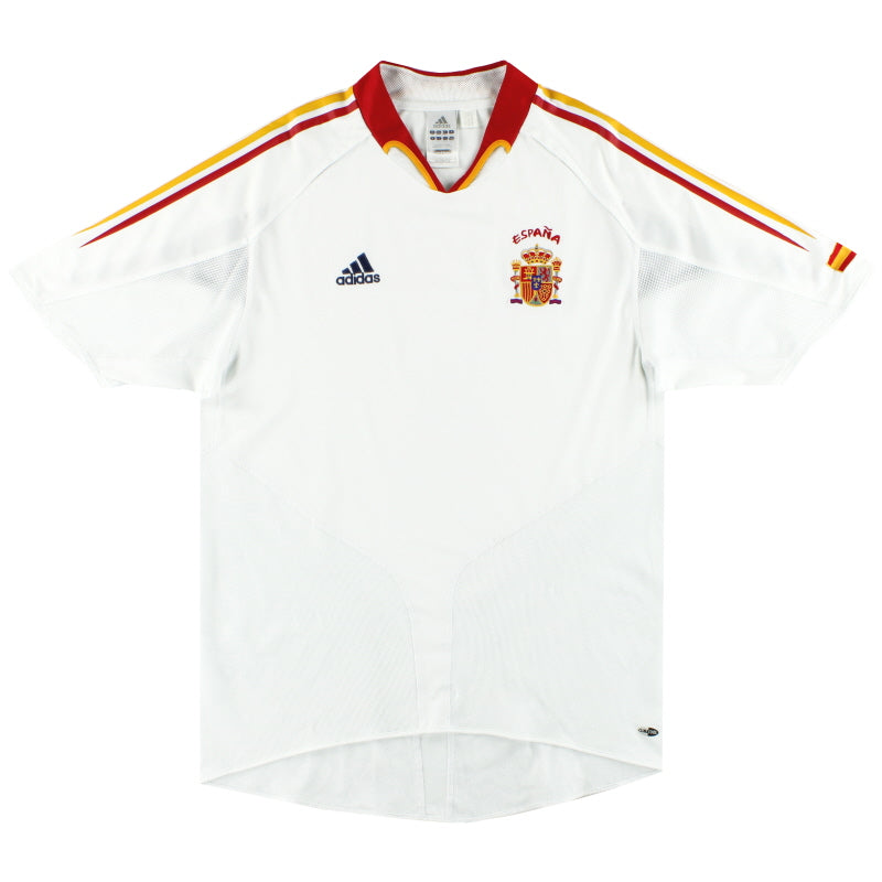 2004-06 Spain adidas Away Shirt L Football Shirt