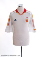 2004-06 Spain Away Shirt XL Football Shirt