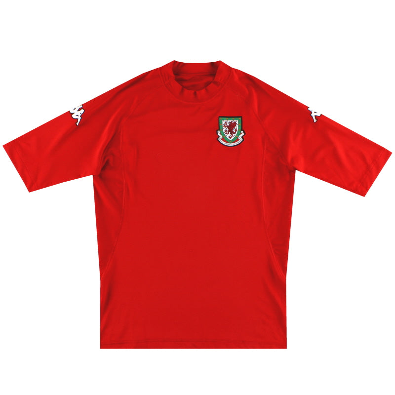 2004-06 Wales Kappa Home Shirt M Football Shirt
