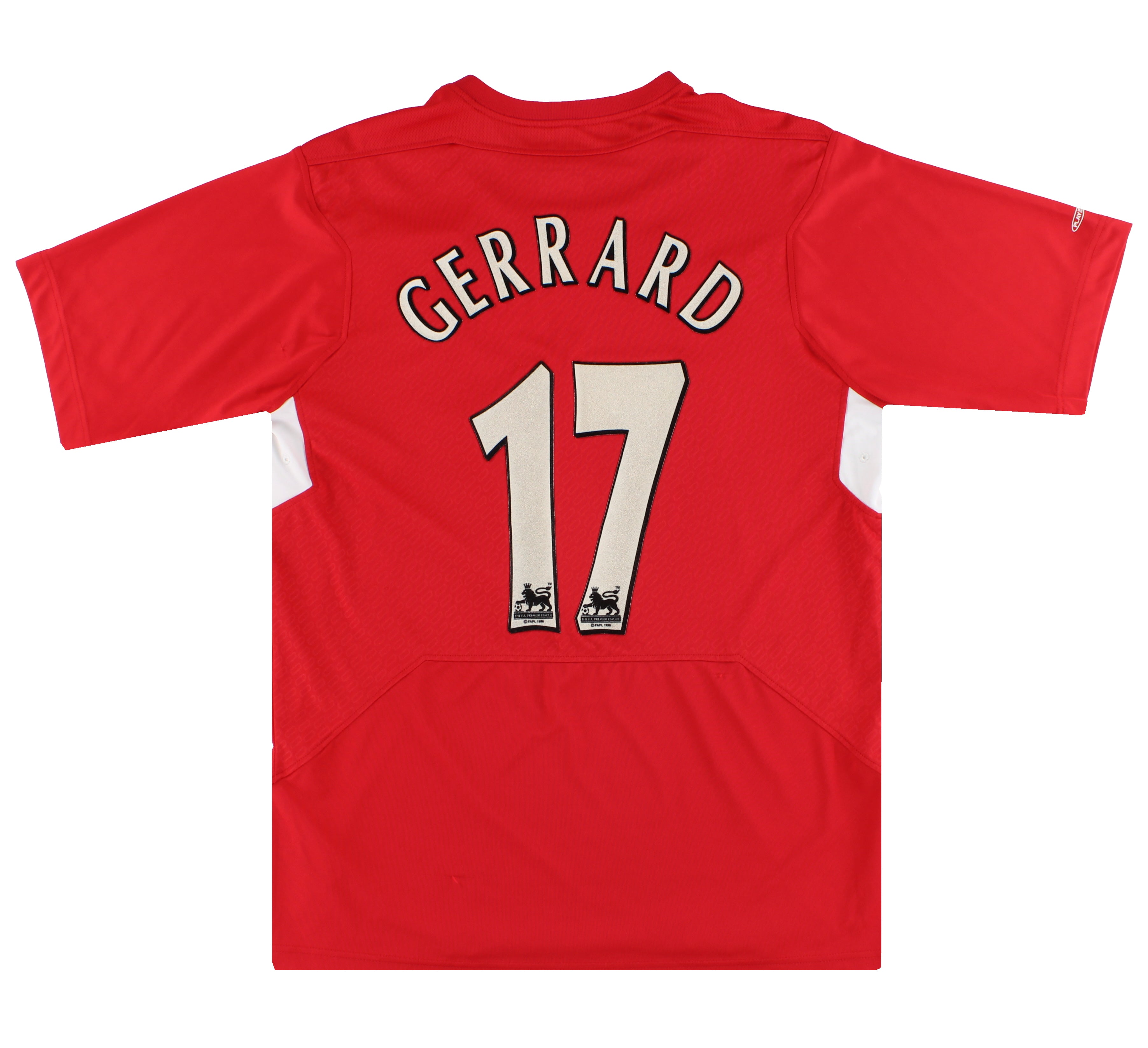2004-06 Liverpool Reebok Home Shirt Gerrard #17 M