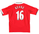 2004-06 Manchester United Nike Home Football Shirt Keane #16 *Mint* M