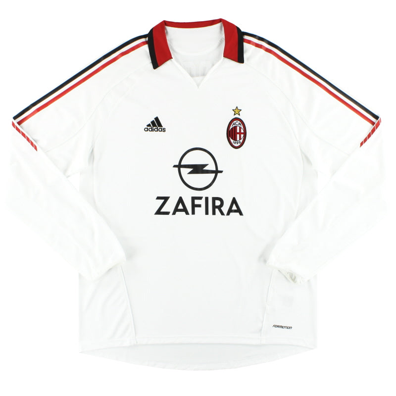 2005-06 AC Milan adidas 'Formotion' Away Shirt Jankulovski #18 L/S