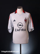 2005-06 AC Milan adidas Away Shirt M Football Shirt