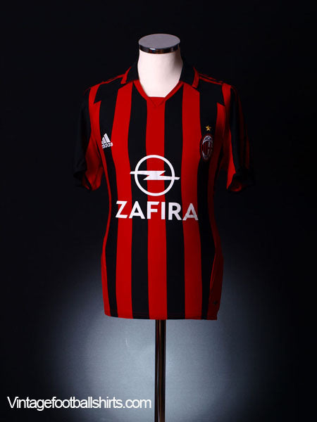 2005-06 AC Milan Home Shirt XL Football Shirt