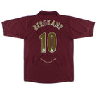 2005-06 Arsenal Away Shirt Bergkamp #10 *Mint* L Football Shirt