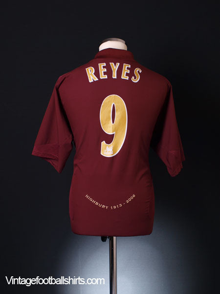 ウェア Nike Arsenal Highbury Reyes #9 2006 2005-06 Arsenal Highbury Home Shirt Reyes #9 XL | Vintage Football