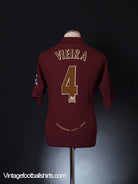 2005-06 Arsenal Commemorative Highbury Home Shirt Vieira #4 *BNWT* L Football Shirt