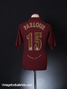 2005-06 Arsenal Commemorative Highbury Home Shirt Parlour #15 *Mint* M Football Shirt