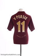 2005-06 Arsenal Highbury Home Shirt v Persie #11 M Football Shirt