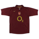 2005-06 Arsenal Highbury Home Shirt M Football Shirt