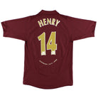 2005-06 Arsenal Highbury Home Shirt Henry #14 S Football Shirt