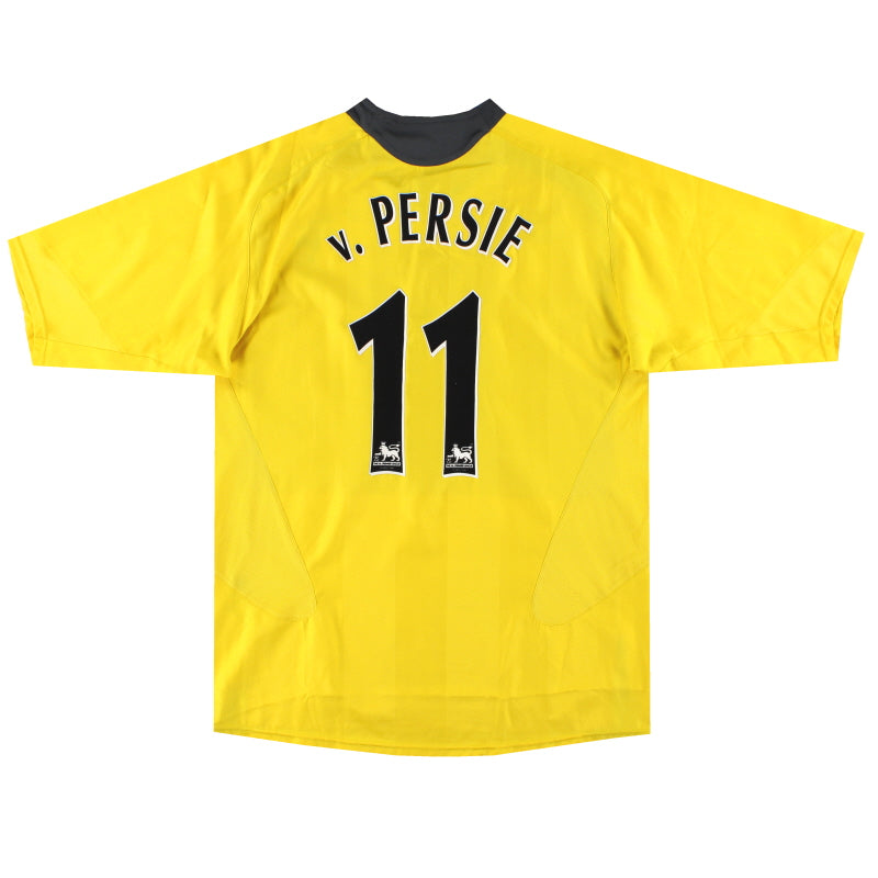 2005-06 Arsenal Nike Away Shirt v. Persie #11 L Football Shirt