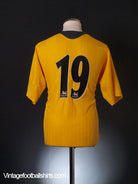 2005-06 Arsenal Reserves Match Issue Away Shirt #19 L Football Shirt
